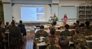 Presentations on Slovenia’s Security Architecture and NATO – Youth to Youth