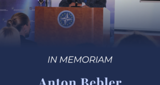 In Memoriam: Professor Anton Bebler, Honorary President of the Euro-Atlantic Council of Slovenia