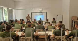 Euro-Atlantic Council at the June Basic Military Training Course