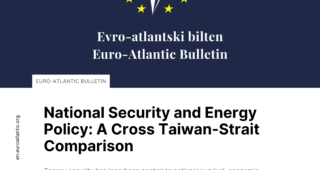 New issue of the Euro-Atlantic Bulletin: “National Security and Energy Policy: A Cross Taiwan-Strait  Comparison”